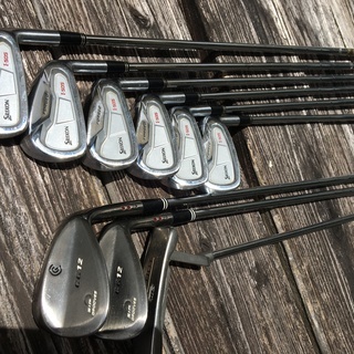 値下げ【中古】SRIXON・格安ゴルフクラブフルセット！（おまけ付き）
