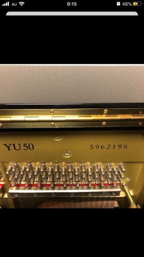 YAMAHA アップライトピアノYU50