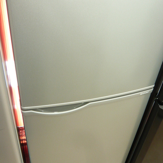 西岡店 冷蔵庫 118L 2017年製 2ドア シャープ SHARP シルバー 100L