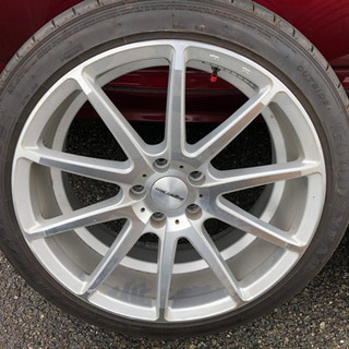 ハイペリオン　逆反り　19インチ　タイヤ溝バリ山　8.5J 45 週末限定値下げ