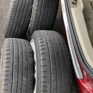 ハイペリオン　逆反り　19インチ　タイヤ溝バリ山　8.5J 45 週末限定値下げ