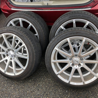 ハイペリオン　逆反り　19インチ　タイヤ溝バリ山　8.5J 45 週末限定値下げ