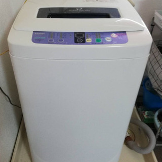 21日までの出品です！ハイアール　洗濯機　4.5キロ　ジャンク品