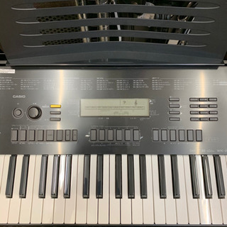 CASIO カシオ WK-245 電子キーボード スタンド、譜面台付 J34