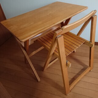 折り畳みテーブル椅子セット