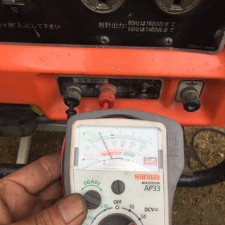 （購入者さまが決まりました）実働❗️カワサキ発電機❗️