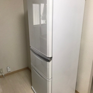 【お譲り先決まりました】三菱ノンフロン冷凍冷蔵庫 335L