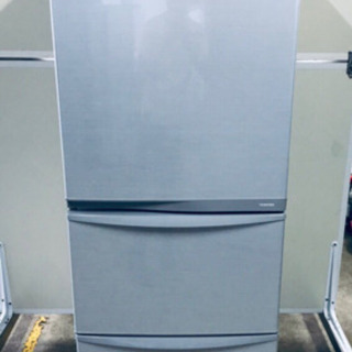 724番  東芝✨ノンフロン冷凍冷蔵庫✨GR-E38N‼️