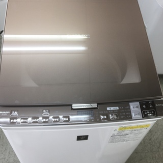 シャープ　洗濯機　2016年製　9kg  ES-GX9A（W26）