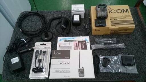 【店舗同時販売中】ICOM FMトランシーバー IC-T90 + アクセサリーセット