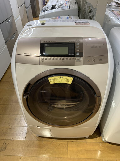 【安心の6ヶ月間保証】HITACHIのドラム式洗濯乾燥機あります！！