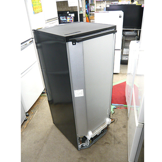 札幌 137L 2ドア冷蔵庫 2016年製 シャープ SJ-D14B 黒 ブラック 100L