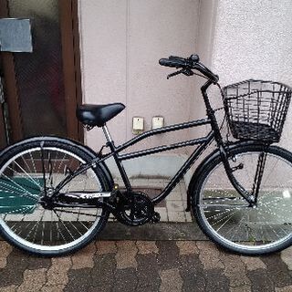 Cycle Hero 26吋ビークルタイプのシティサイクル シングル/ブラック