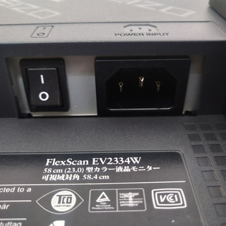 23インチ液晶モニター EIZO FlexScan EV2334W (HDMI対応)