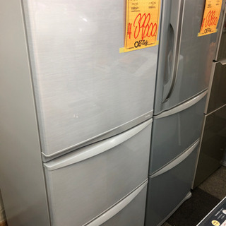 340L 3ドア冷蔵庫　東芝　自動製氷機能付き