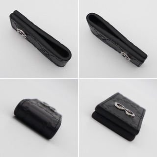 《GUCCI/グッチシマ マネークリップ》ABランク 箱あり 送料無料 美品