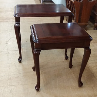 店舗同時販売中】 maruni 地中海シリーズ ネストテーブル 猫脚
