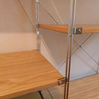 （終了）無印良品 ユニットシェルフ（天板 オーク材）