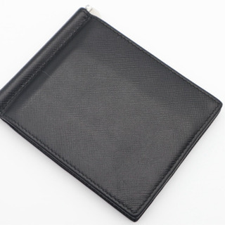 《PRADA/ヴィッテロ マネークリップ》ABランク ギャラ、箱有り 送料無料