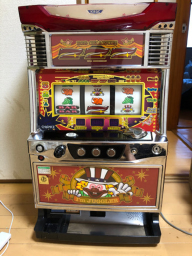 ジャグラー実機 アイムジャグラー コイン不要機付き