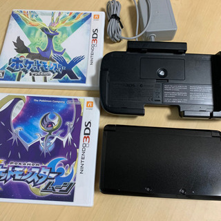 【セット】ニンテンドー3DS本体、ポケモンソフト2つ