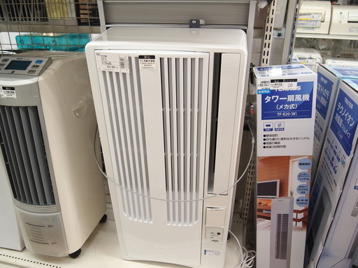 KOIZUMI コイズミ 窓用エアコン KAW-1682 2018年製 - 季節、空調家電