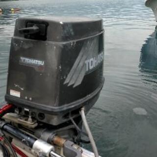 ヤマハ F-17-B 船外機 トーハツ 3E3(50HP) 山梨より　気軽に相談ください