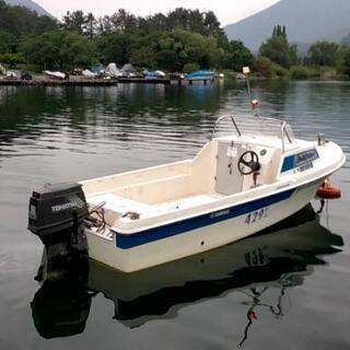 ヤマハ F-17-B 船外機 トーハツ 3E3(50HP) 山梨より　気軽に相談ください