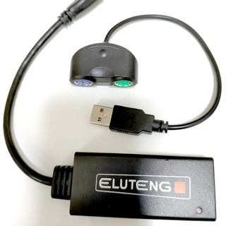 ELUTENG HDMI 変換アダプター PS2キーボード マウ...