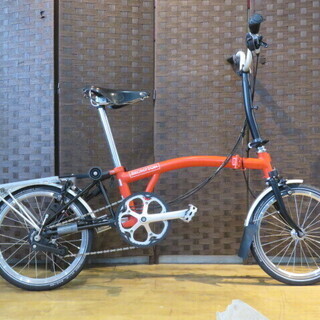 ■BROMPTON M6R 折畳み自転車 ブロンプトン レッド ...