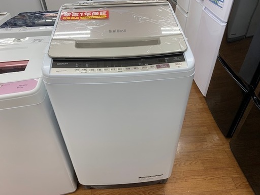 【HITACHI】大型洗濯乾燥機　BW-KSV100Eあります！！