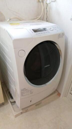 ドラム式  ZABOON 2013年 使用少ない 洗濯9㎏ 乾燥6㎏
