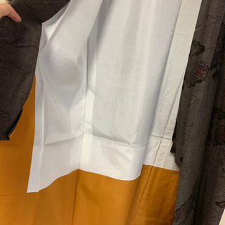 値下げお買得　新品未使用　保証書付き　大島紬　絶対お買い得　タグ付き　女性用着物