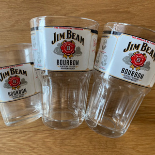 非売品　Jim BEAM メガグラスセットです。