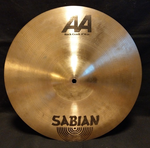 SABIAN AA Rock Crash 17インチ②