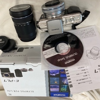 (値下げ)OLYMPUS PEN Lite E-PL7 ダブルズームレンズキット