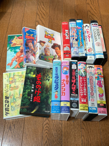 Vhsビデオテープアニメディズニージブリ Igaiga 陸前落合のマンガ コミック アニメの中古あげます 譲ります ジモティーで不用品の処分