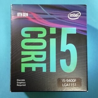 中古CPU INTEL Core i5 9400F | commonwealth.edu