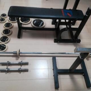 ファイティングロード　ベンチプレスセット　ダンベル　ベンチプレススタンド