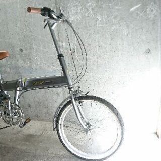 自転車中古 折りたたみ Be club 外装6段変速 サスペンション付き