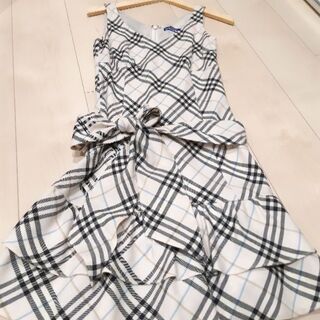 ご成約 バーバリーブルーレーベル ワンピース ホワイト Morioka 松戸のワンピースの中古 古着あげます 譲ります ジモティーで不用品の処分