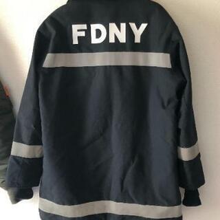 FDNYニューヨーク消防救急隊員ファイヤーマンコート　EMS 本物
