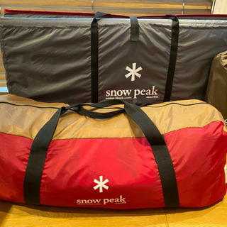 【受付終了】スノーピーク　アメニティドーム　M+フロアシートマット　セット