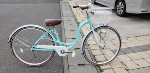 自転車26インチ　女児用自転車