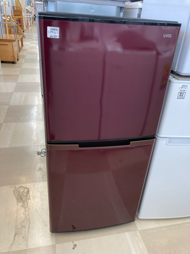ユーイング 2ドア冷蔵庫 2018年製 UR-F123K