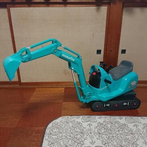 Komatsu ショベルカー シャベルカー 重機 ケンケンキッキ 幼児乗用玩具 乗り物 おうち遊び Mariプロフ必読 嵯峨嵐山のおもちゃの中古あげます 譲ります ジモティーで不用品の処分