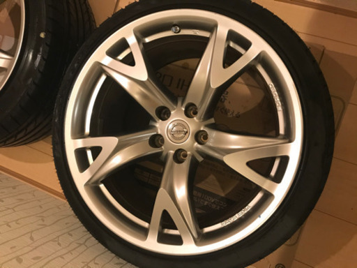 z34 純正 ホイール (19インチ 10j+30)×4本 タイヤ付き | qsfirst.sg