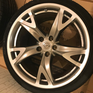 z34 純正 ホイール  (19インチ 10j+30)×4本 タイヤ付き