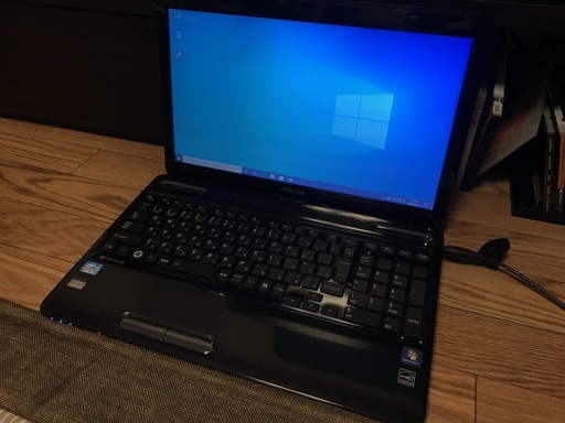 東芝ノートPC完動品・i5・500GBHDD・メモリ8GB・バッテリー残量あり・仮OS/Win10・まだまだ使える！