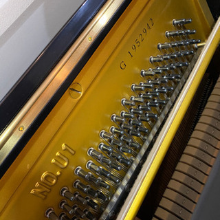 [希少]75年式YAMAHA U1Gアップライトピアノ-ドンペリニヨン  白 2008 2本セット